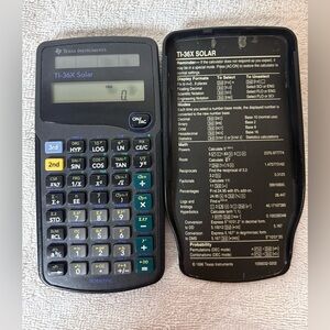 Vintage Texas Instruments TI-36X Pro Solar Scientific Calculator W/ Cover
